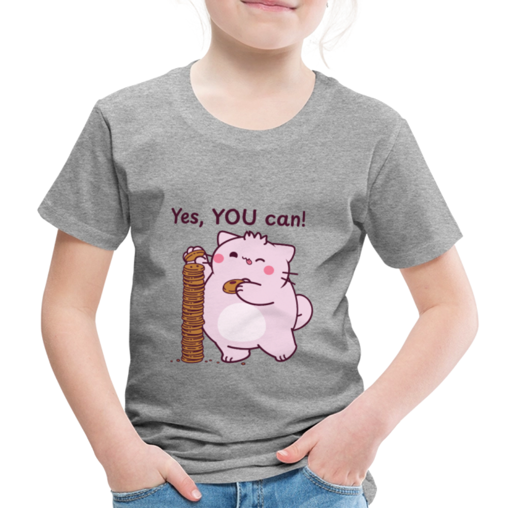 Pembe Slogan Kids' Premium T-Shirt - heather grey