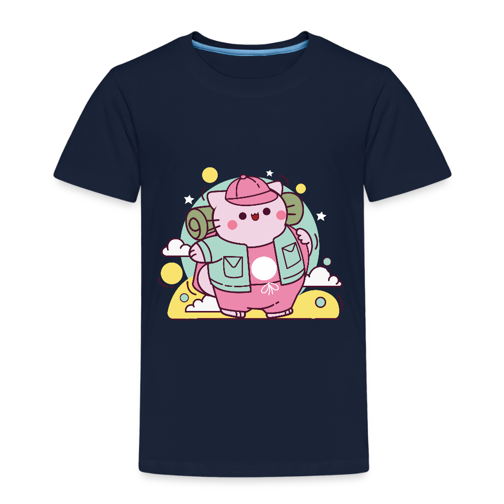 Adventurer Pembe Kids' Premium T-Shirt - navy