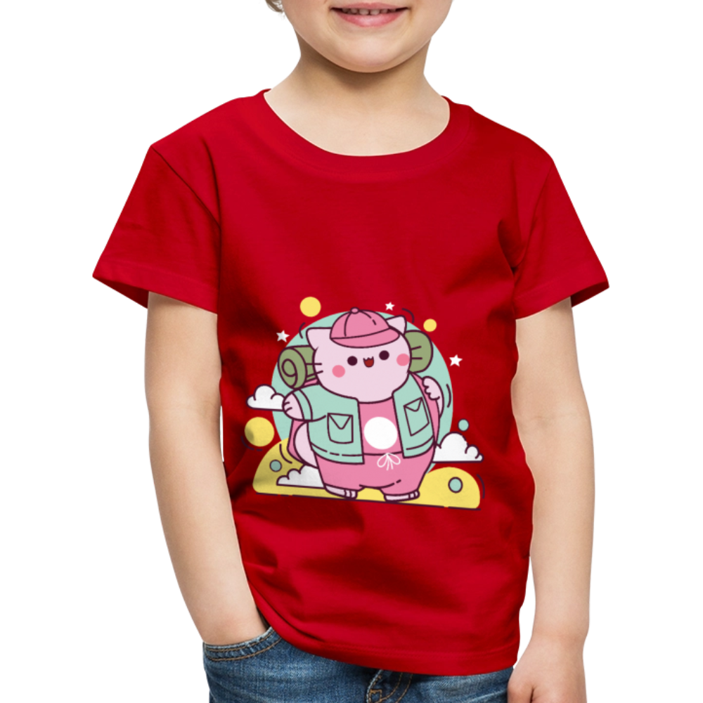 Adventurer Pembe Kids' Premium T-Shirt - red