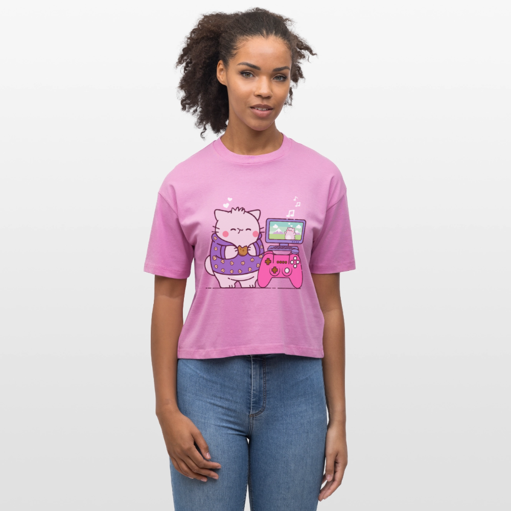 Pembe Stanley/Stella Nova Women’s Boxy Organic T-Shirt - pink