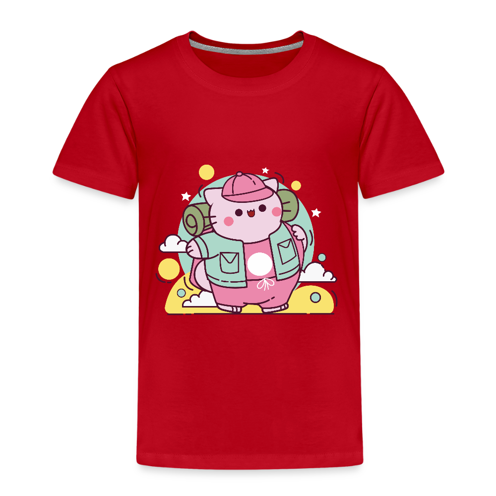 Adventurer Pembe Kids' Premium T-Shirt - red