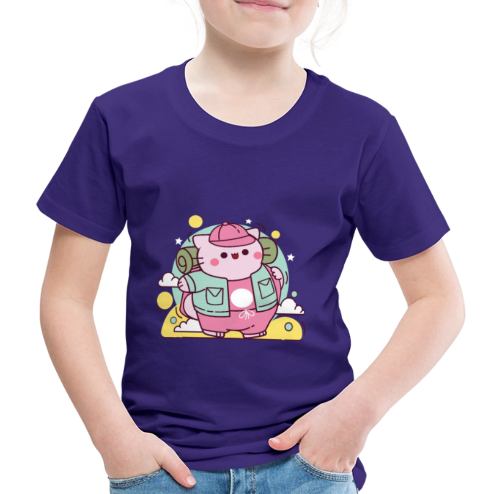 Adventurer Pembe Kids' Premium T-Shirt - purple