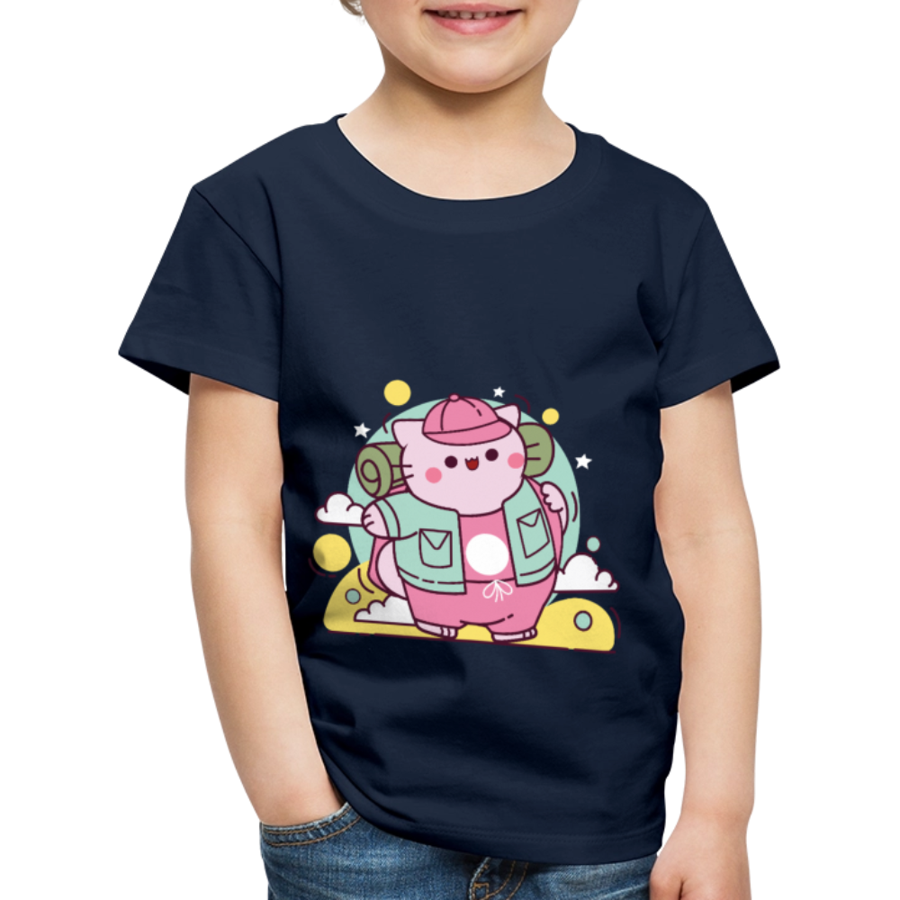 Adventurer Pembe Kids' Premium T-Shirt - navy