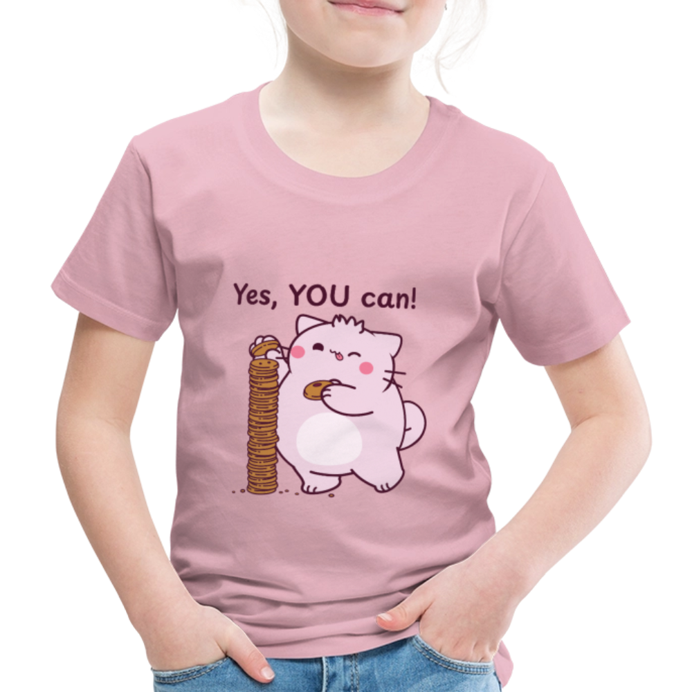 Pembe Slogan Kids' Premium T-Shirt - rose shadow