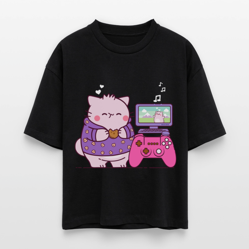 Pembe Stanley/Stella Nova Women’s Boxy Organic T-Shirt - black