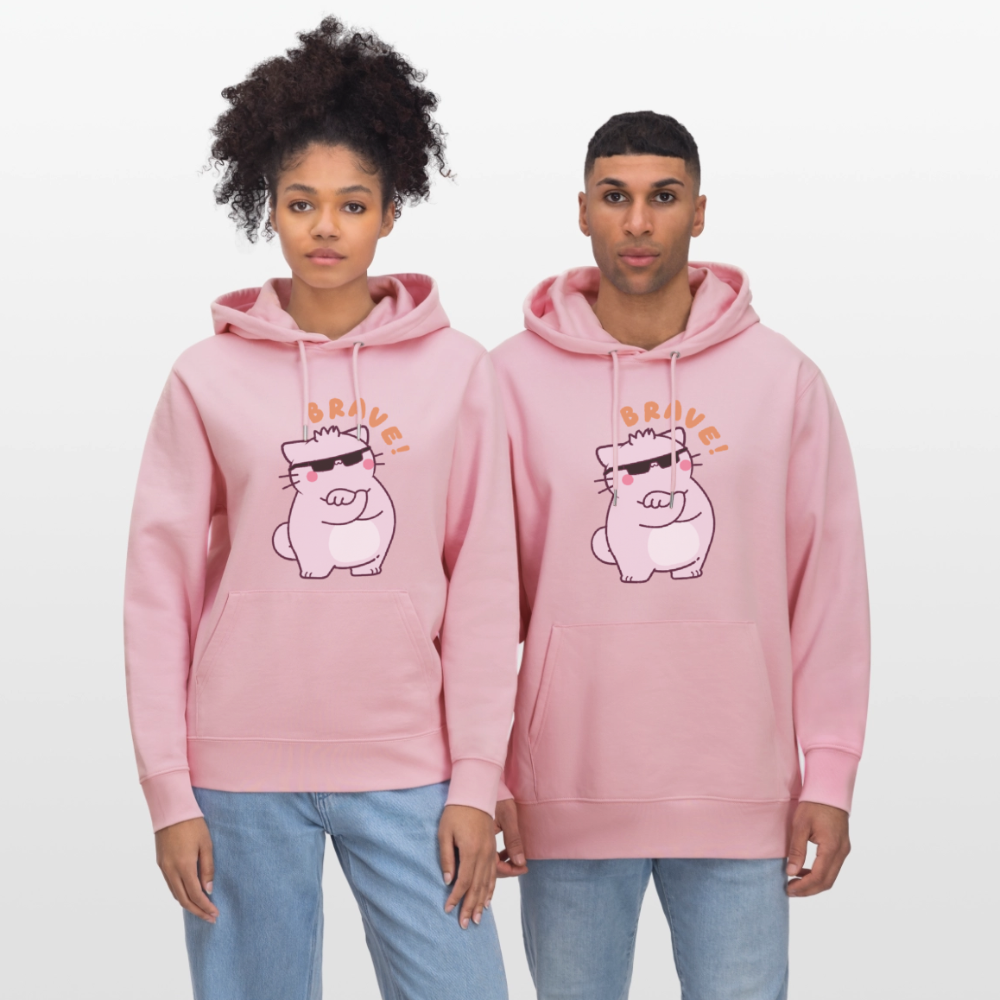 Stanley/Stella CRUISER Unisex Organic Hoodie - cotton pink