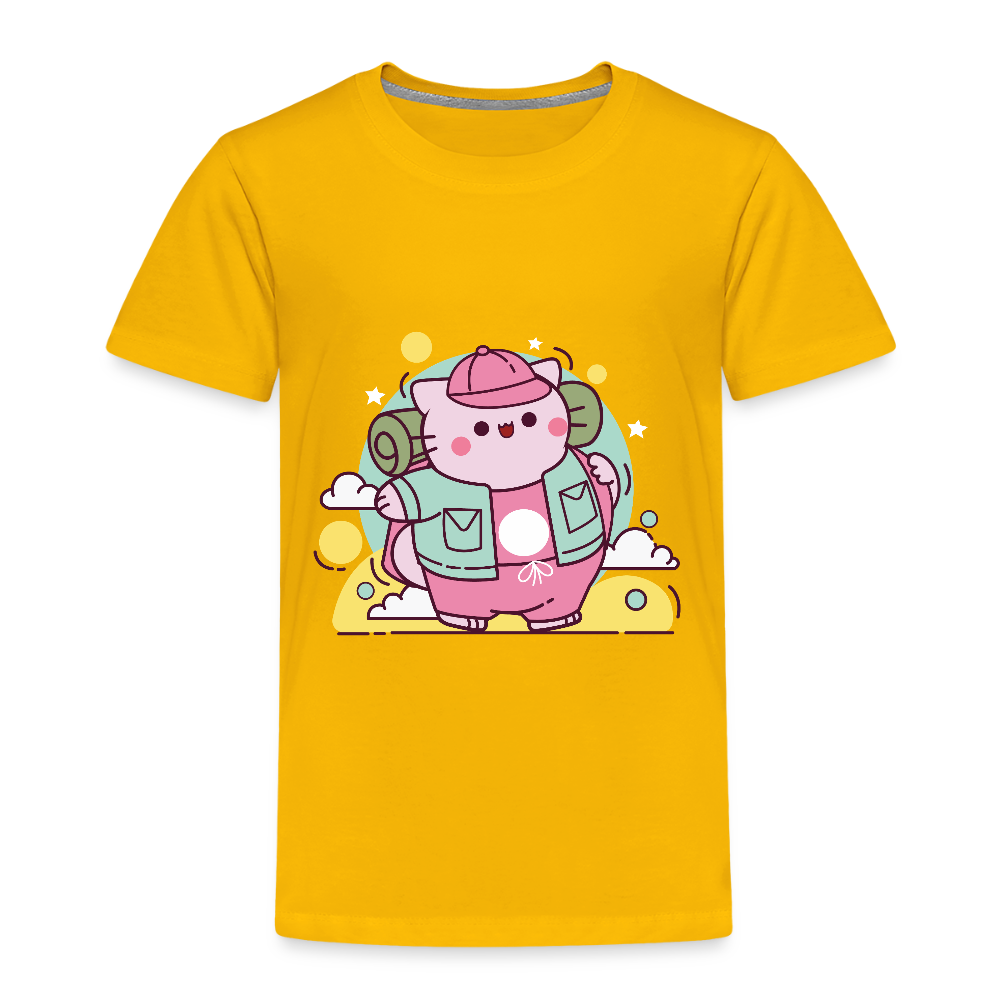 Adventurer Pembe Kids' Premium T-Shirt - sun yellow