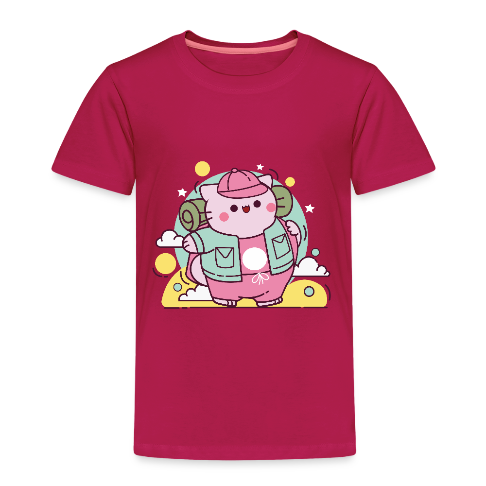 Adventurer Pembe Kids' Premium T-Shirt - dark pink