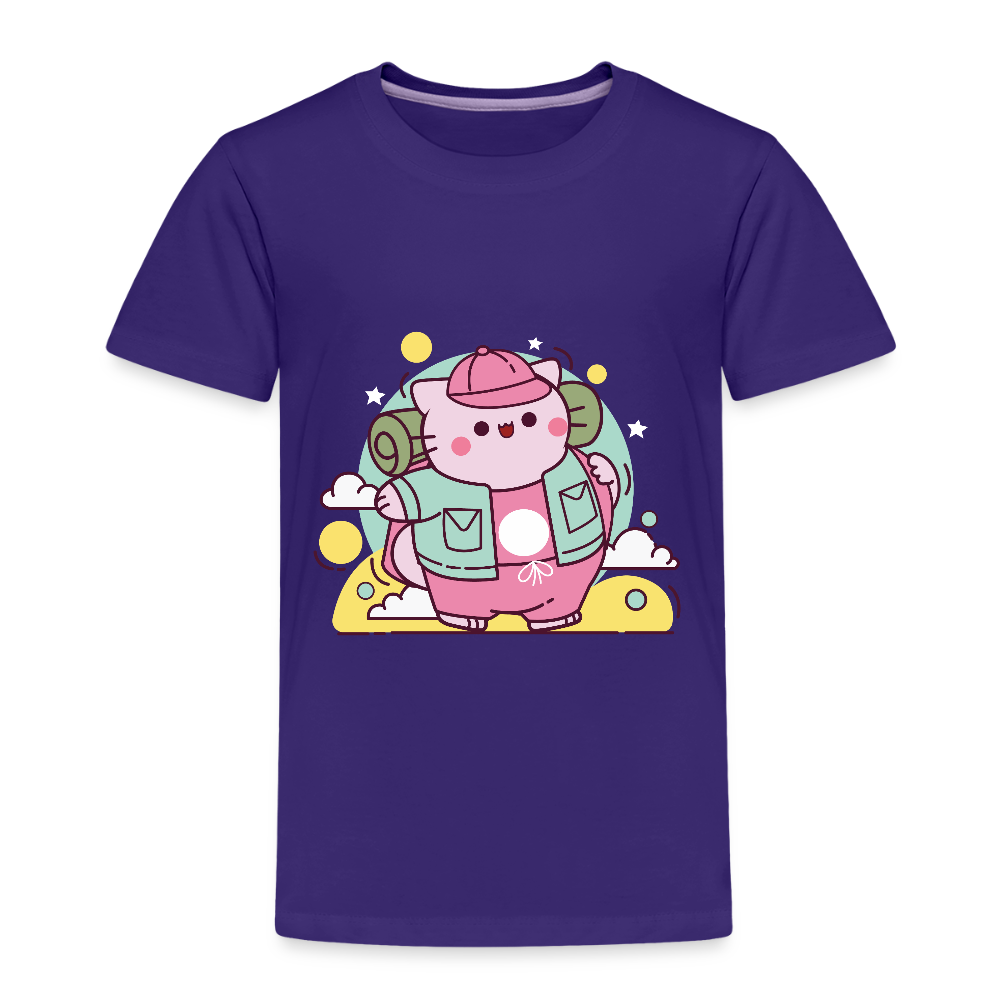 Adventurer Pembe Kids' Premium T-Shirt - purple