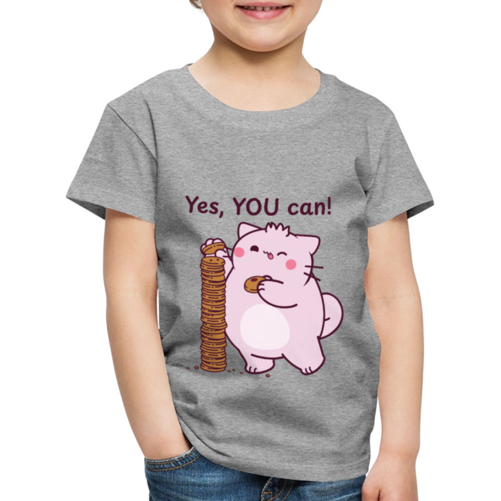 Pembe Slogan Kids' Premium T-Shirt - heather grey