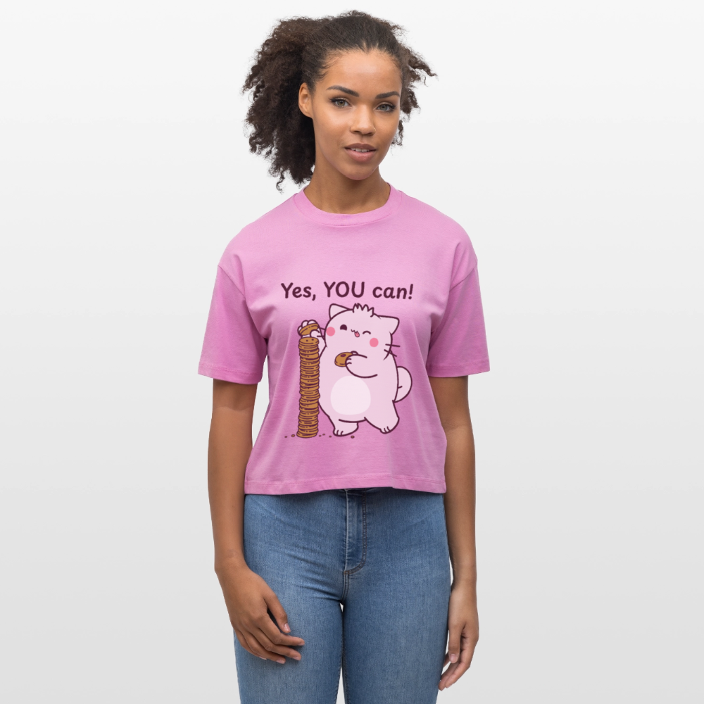 Pembe - Stanley/Stella Nova Women’s Boxy Organic T-Shirt - pink