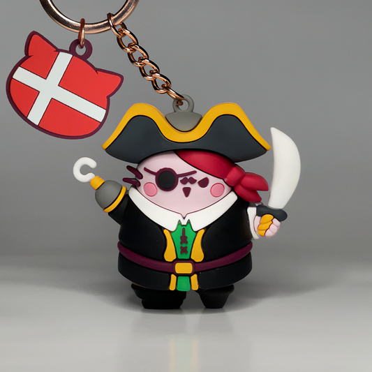 Key Chain Pembe Pirate