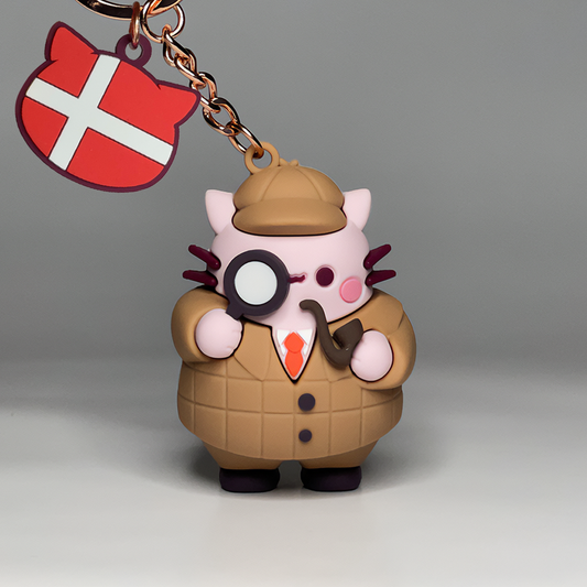 Key Chain Pembe Sherlock