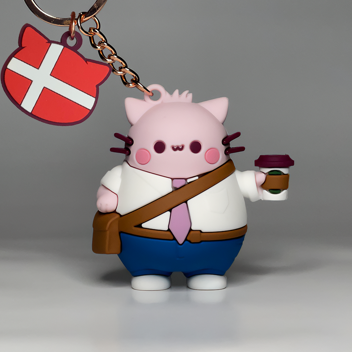 Key Chain Pembe Office Boy