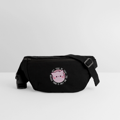 Pembe recycled Hip Bag - black