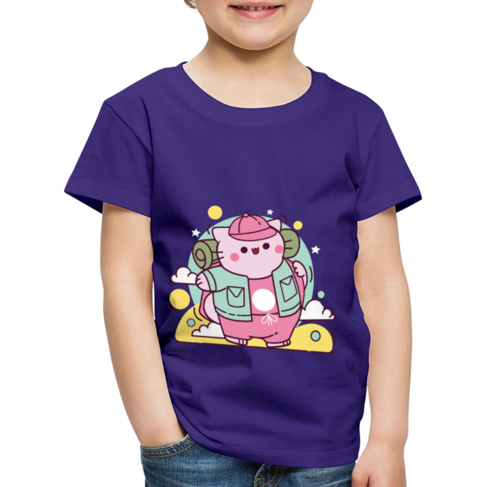 Adventurer Pembe Kids' Premium T-Shirt - purple