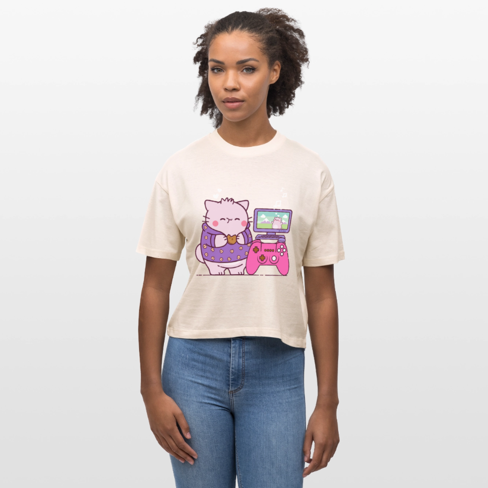Pembe Stanley/Stella Nova Women’s Boxy Organic T-Shirt - natural raw