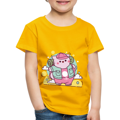 Adventurer Pembe Kids' Premium T-Shirt - sun yellow