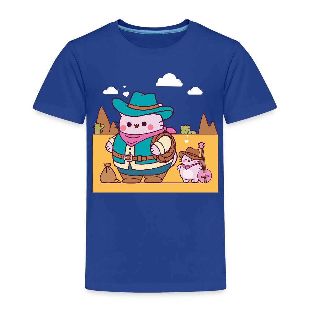 Pembe Western Kids' Premium T-Shirt - royal blue