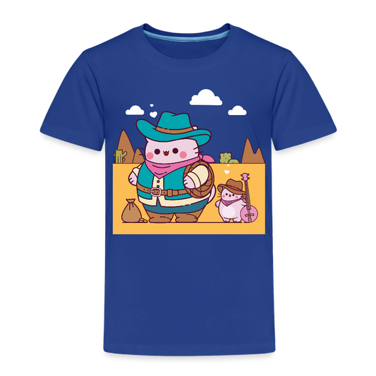 Pembe Western Kids' Premium T-Shirt - royal blue