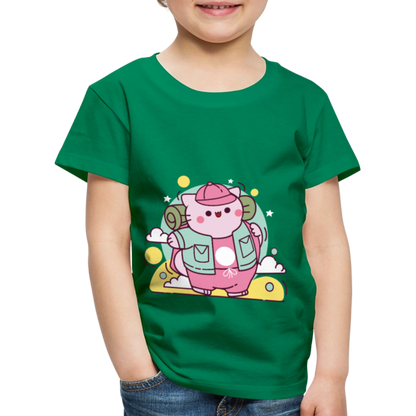 Adventurer Pembe Kids' Premium T-Shirt - kelly green