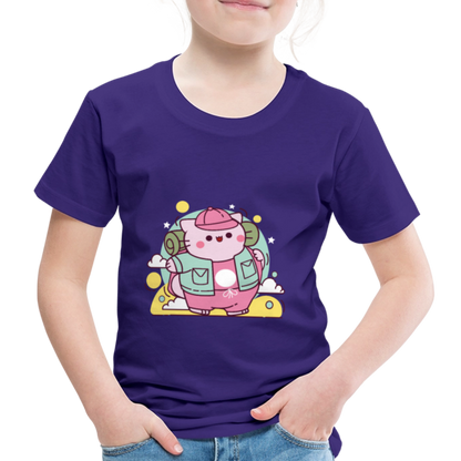 Adventurer Pembe Kids' Premium T-Shirt - purple