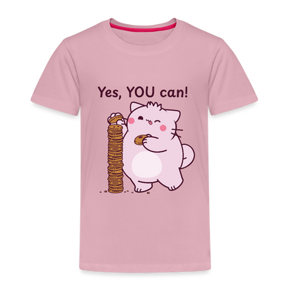 Pembe Slogan Kids' Premium T-Shirt - rose shadow