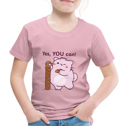 Pembe Slogan Kids' Premium T-Shirt - rose shadow