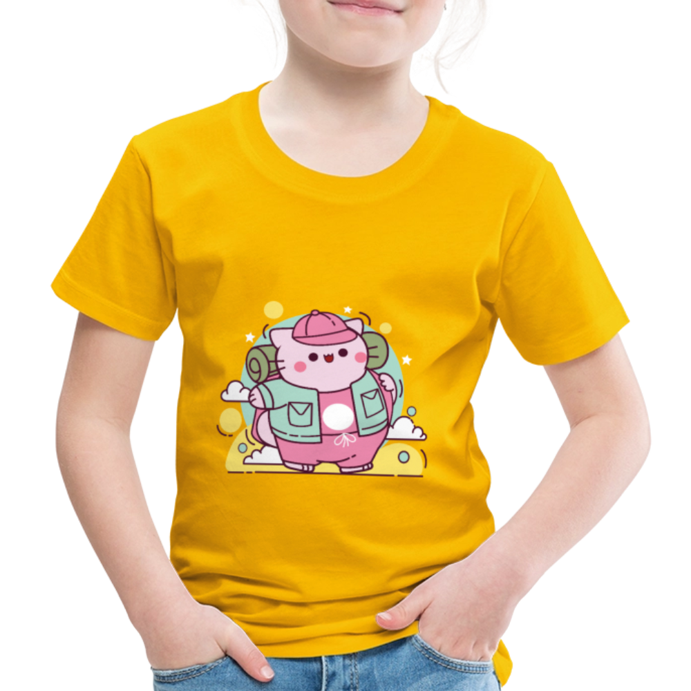 Adventurer Pembe Kids' Premium T-Shirt - sun yellow