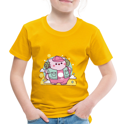 Adventurer Pembe Kids' Premium T-Shirt - sun yellow