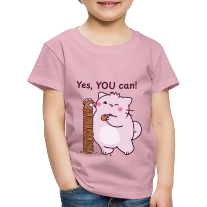 Pembe Slogan Kids' Premium T-Shirt - rose shadow