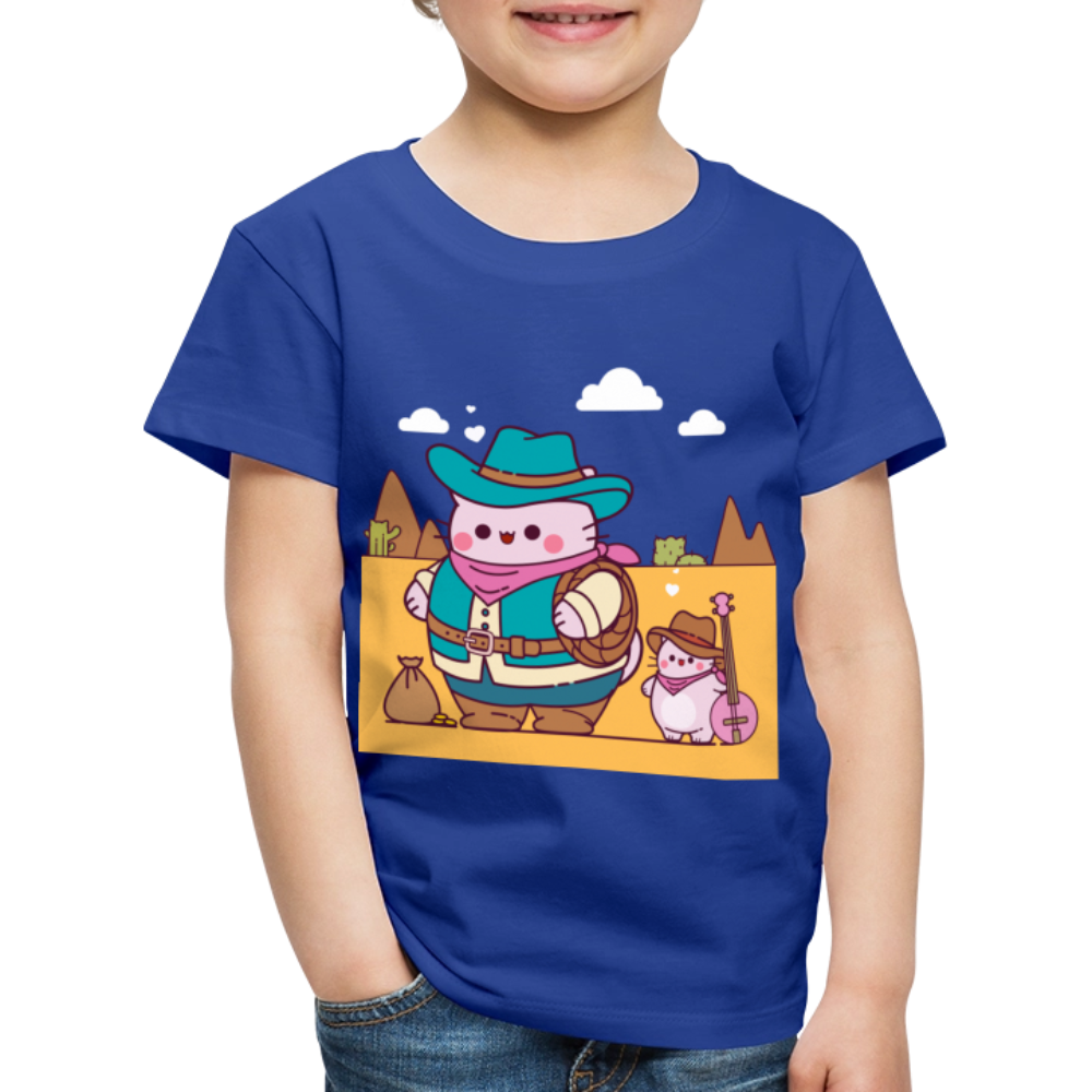 Pembe Western Kids' Premium T-Shirt - royal blue