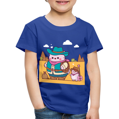 Pembe Western Kids' Premium T-Shirt - royal blue