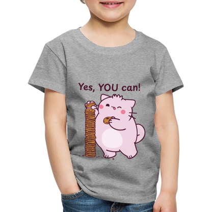 Pembe Slogan Kids' Premium T-Shirt - heather grey
