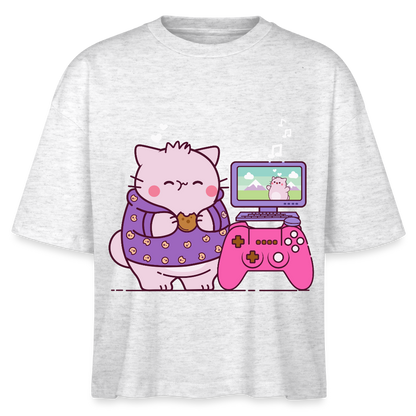 Pembe Stanley/Stella Nova Women’s Boxy Organic T-Shirt - heather white