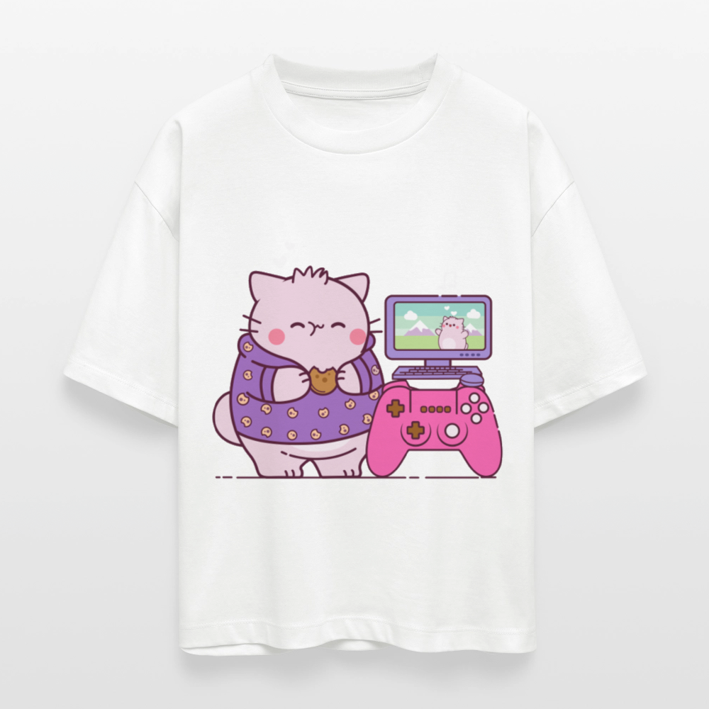 Pembe Stanley/Stella Nova Women’s Boxy Organic T-Shirt - white