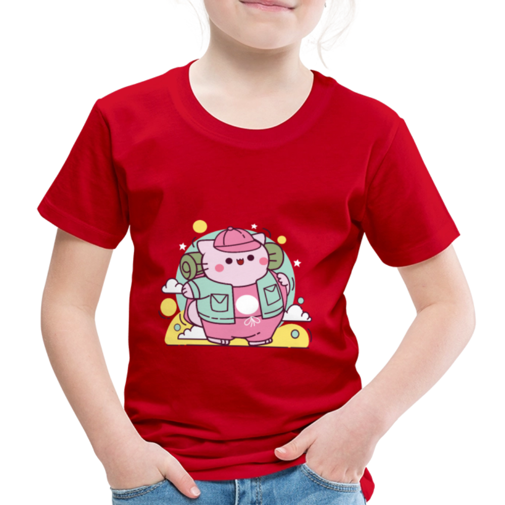 Adventurer Pembe Kids' Premium T-Shirt - red