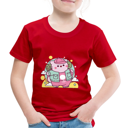 Adventurer Pembe Kids' Premium T-Shirt - red