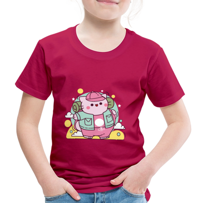 Adventurer Pembe Kids' Premium T-Shirt - dark pink
